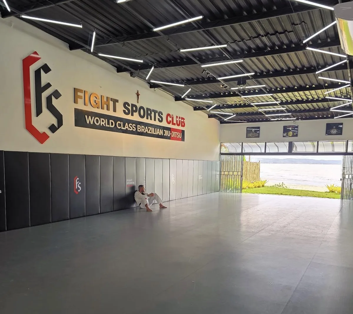 Tatame da Fight Sports Ilhéus para treino individual